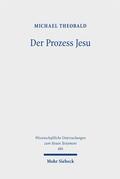 Cover: Der Prozess Jesu - Mohr Siebeck