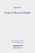 Cover: From Scribes to Scholars - Mohr Siebeck