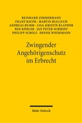 Cover: Zwingender Angeh&ouml;rigenschutz im Erbrecht - Mohr Siebeck