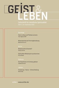 Abbildung von: Geist & Leben 3/2022 - Echter