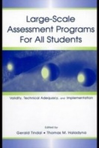 Enlarge image Cover: Large-scale Assessment Programs for All Students - Routledge