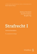Cover: Strafrecht I - Schulthess Juristische Medien