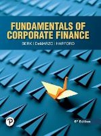 Enlarge image Cover: Fundamentals of Corporate Finance - Pearson Education (US)