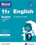 Cover: Bond 11+: Bond 11+ English 10 Minute Tests with Answer Support 8-9 years - OUP Oxford