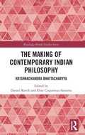Cover: The Making of Contemporary Indian Philosophy - Routledge