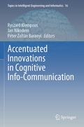 Cover: Accentuated Innovations in Cognitive Info-Communication - Springer
