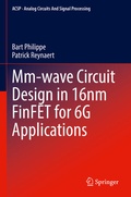 Cover: Mm-wave Circuit Design in 16nm FinFET for 6G Applications - Springer