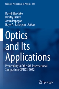 Abbildung von: Optics and Its Applications - Springer