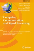 Cover: Computer, Communication, and Signal Processing - Springer