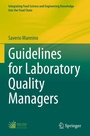 Cover: Guidelines for Laboratory Quality Managers - Springer