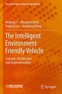 Enlarge image Cover: The Intelligent Environment Friendly Vehicle - Springer