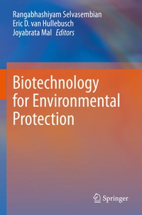 Enlarge image Cover: Biotechnology for Environmental Protection - Springer