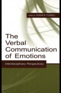 Abbildung von: The Verbal Communication of Emotions - Psychology Press Ltd