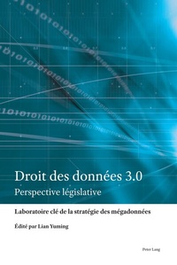 Abbildung von: Droit des données 3.0 - Peter Lang Verlag