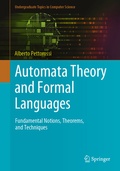Cover: Automata Theory and Formal Languages - Springer