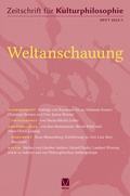 Cover: Weltanschauung - Meiner