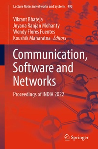 Enlarge image Cover: Communication, Software and Networks - Springer