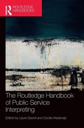 Cover: The Routledge Handbook of Public Service Interpreting - Routledge