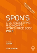 Cover: Spon's Civil Engineering and Highway Works Price Book 2023 - CRC Press