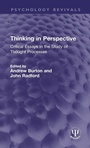 Cover: Thinking in Perspective - Routledge