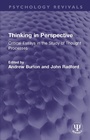 Cover: Thinking in Perspective - Routledge