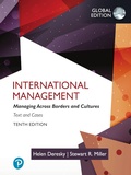 Cover: International Management: Managing Across Borders and Cultures,Text and Cases, Global Edition - Pearson Education Limited