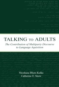 Cover: Talking to Adults - Psychology Press Ltd