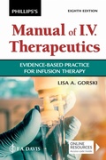 Cover: Phillips's Manual of I.V. Therapeutics - F.A. Davis Company