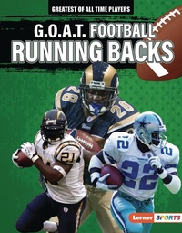 Enlarge image Cover: G.O.A.T. Football Running Backs - Lerner Publications Co ,U.S.