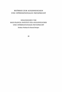 Abbildung von: Internationales Einheitsrecht - Mohr Siebeck