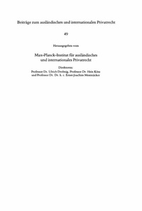 Abbildung von: Internationales Versicherungsvertragsrecht - Mohr Siebeck