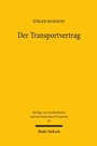Cover: Der Transportvertrag - Mohr Siebeck
