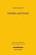 Cover: Schaden und Ersatz - Mohr Siebeck