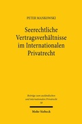 Abbildung von: Seerechtliche Vertragsverhaeltnisse im Internationalen Privatrecht - Mohr Siebeck