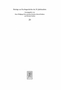 Abbildung von: Die Anfechtung der Rassenmischehe in den Jahren 1933-1939 - Mohr Siebeck