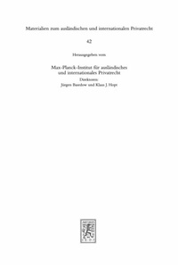 Abbildung von: Deutsches Internationales Privatrecht im 16. und 17. Jahrhundert - Mohr Siebeck