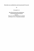 Abbildung von: Stellungnahmen und Gutachten zur Reform des deutschen internationalen Insolvenzrechts - Mohr Siebeck