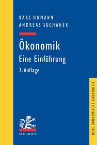 Abbildung von: Ökonomik: Eine Einführung - Mohr Siebeck