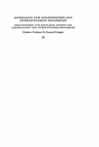 Abbildung von: Internationale Rechtsprechung zum Genfer einheitlichen Wechsel- und Scheckrecht - Mohr Siebeck