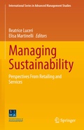 Cover: Managing Sustainability - Springer