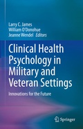 Cover: Clinical Health Psychology in Military and Veteran Settings - Springer