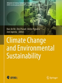 Enlarge image Cover: Climate Change and Environmental Sustainability - Springer