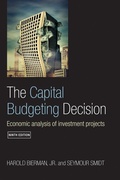 Cover: The Capital Budgeting Decision - Routledge