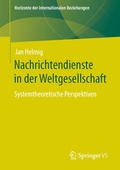 Cover: Nachrichtendienste in der Weltgesellschaft - Springer VS