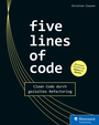 Cover: Five Lines of Code - Rheinwerk