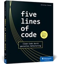Cover: Five Lines of Code - Rheinwerk