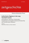 Cover: Authoritarian Regimes in the Long Twentieth Century - Brill Deutschland