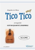 Cover: Tico Tico - Guitar Quartet (SCORE) - Glissato Edizioni Musicali