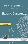 Cover: Brass Quintet: Slavonic Dance no.1 by Dvor&aacute;k (score) - Glissato Edizioni Musicali