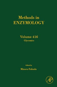 Enlarge image Cover: Glycomics: Volume 416 - Academic Press